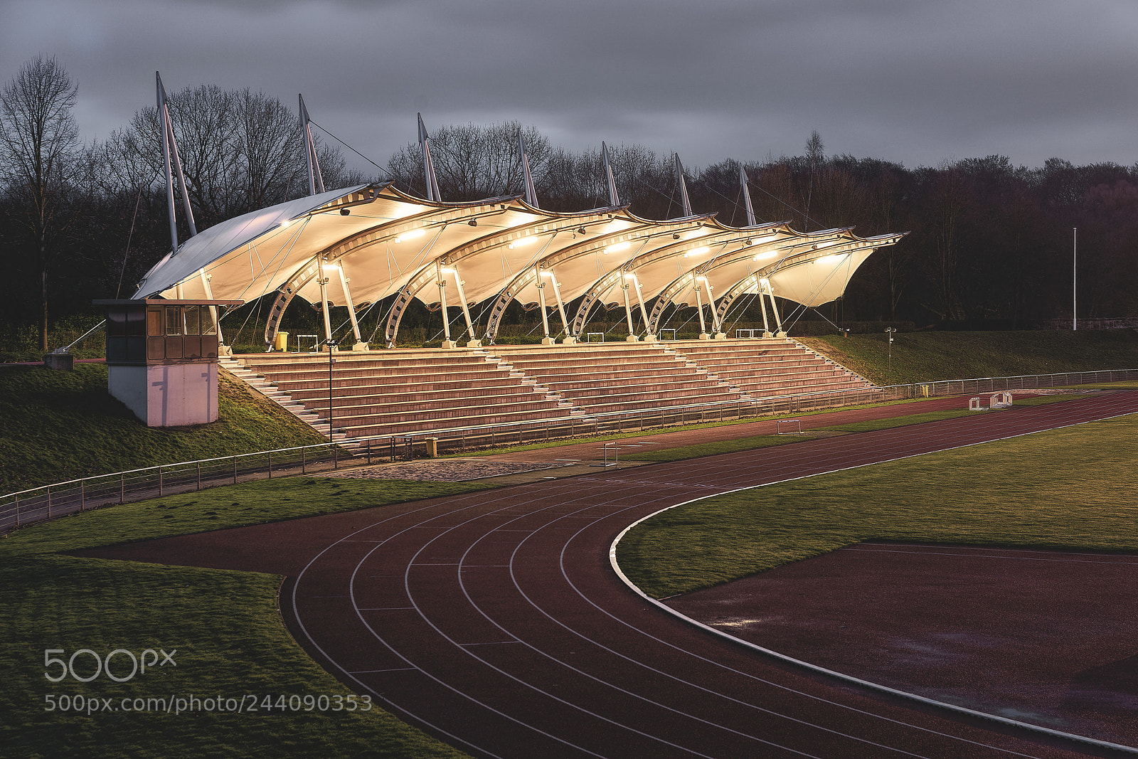 Sony a7R II sample photo. Stadion gladbeck photography