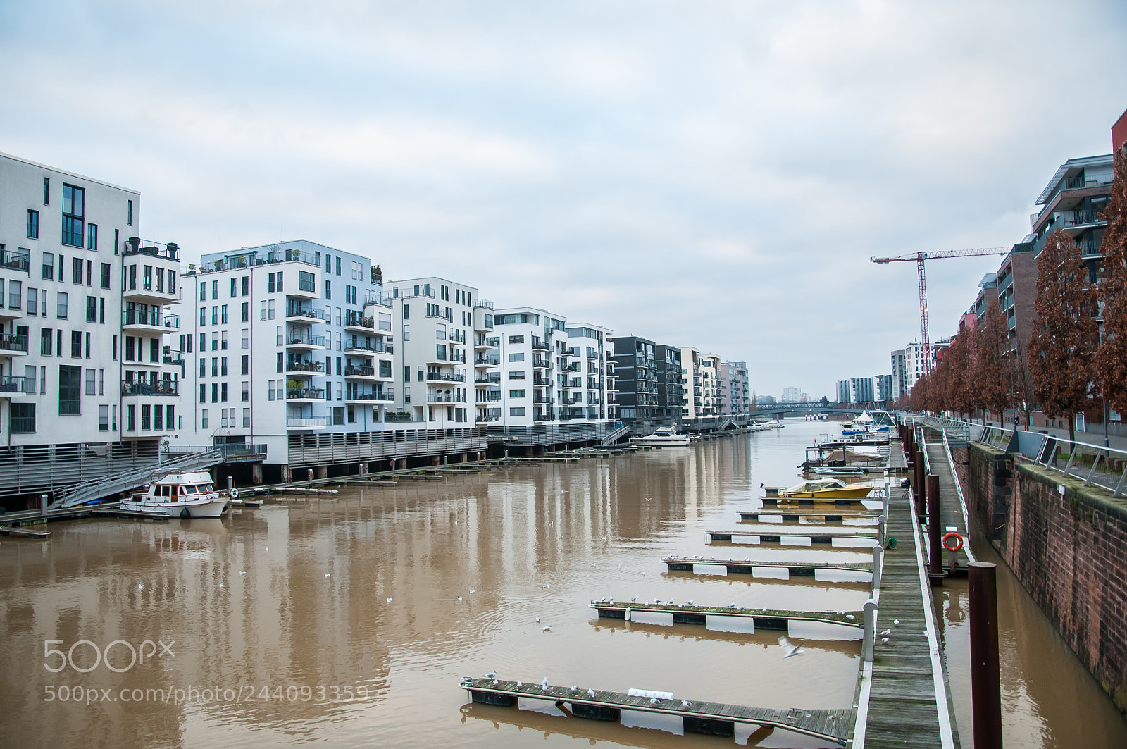 Nikon D300 sample photo. Westhafen photography