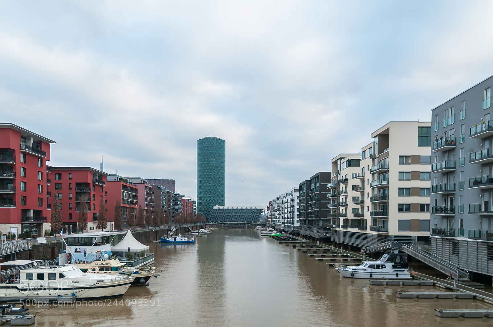 Nikon D300 sample photo. Westhafen photography