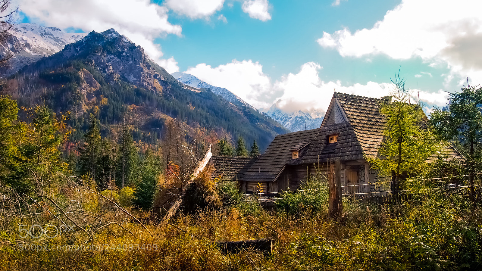 Olympus PEN E-PL6 sample photo. Lonely cottage photography
