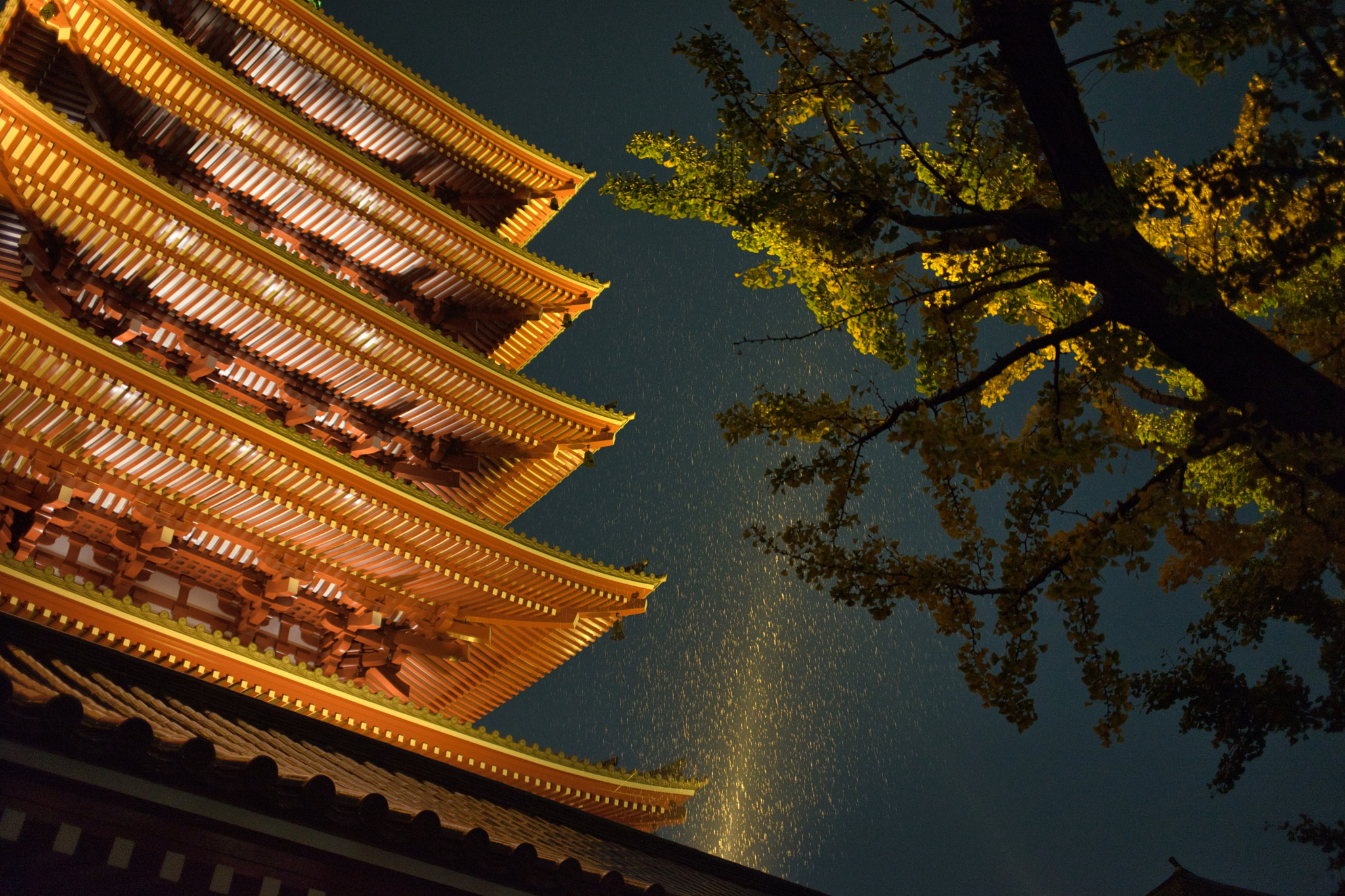 ZEISS Loxia 35mm F2 sample photo. Asakusa in the rain photography