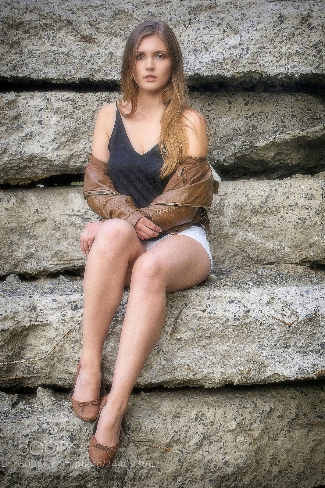 Sony ILCA-77M2 sample photo. Maria in the quarry photography