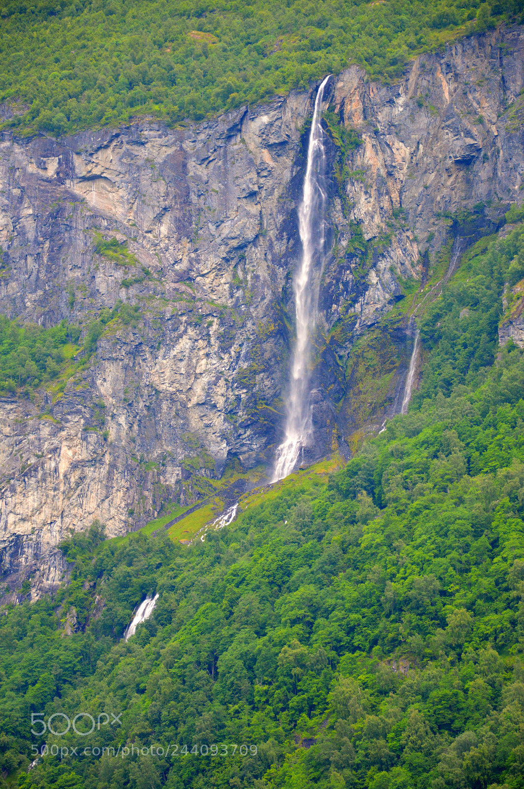 Nikon D3200 sample photo. Waterfall photography