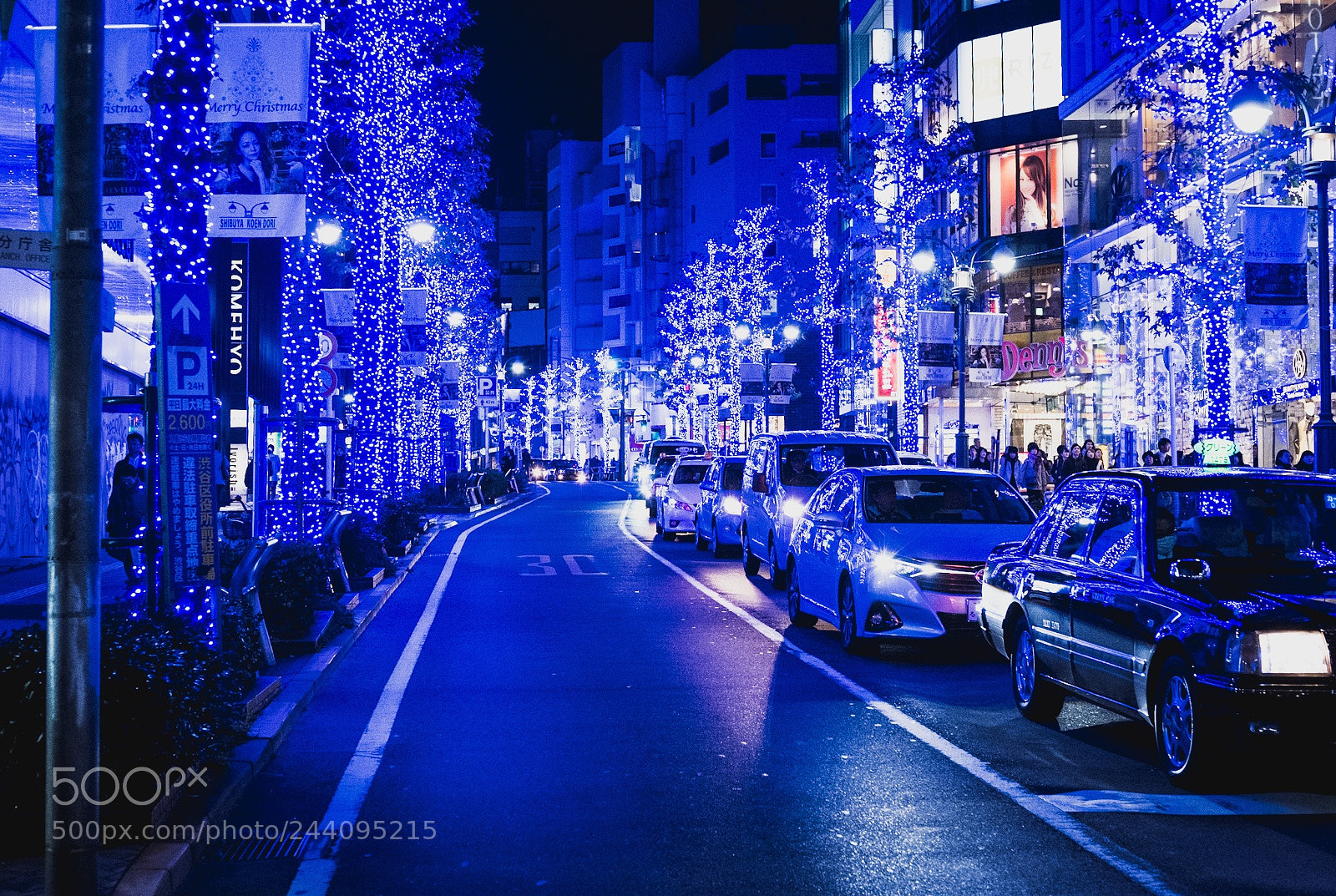 Fujifilm X-Pro2 sample photo. Blue christmas photography