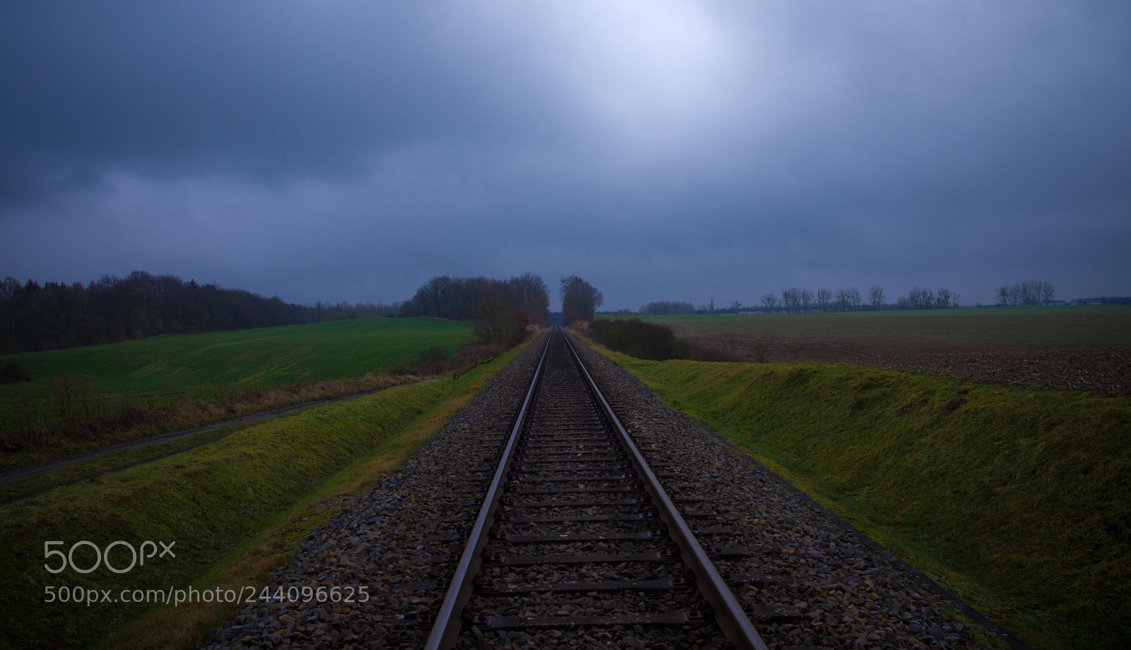 Pentax K-3 sample photo. Railroad photography