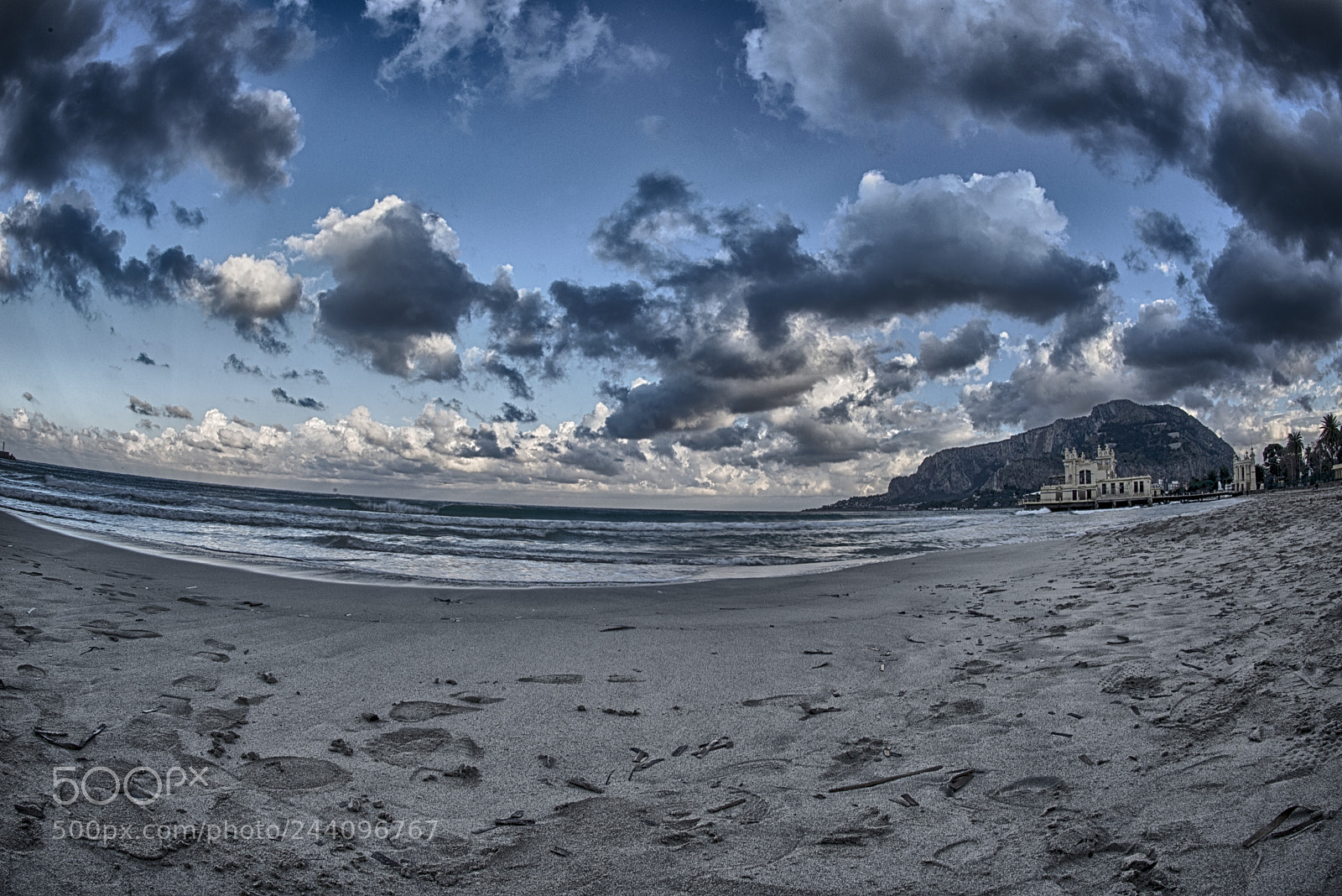 Nikon D800 sample photo. Mondello beach photography