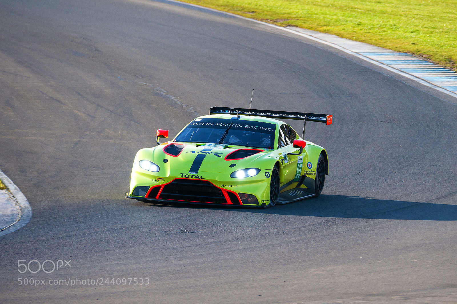 Nikon D3 sample photo. Aston martin vantage gte photography