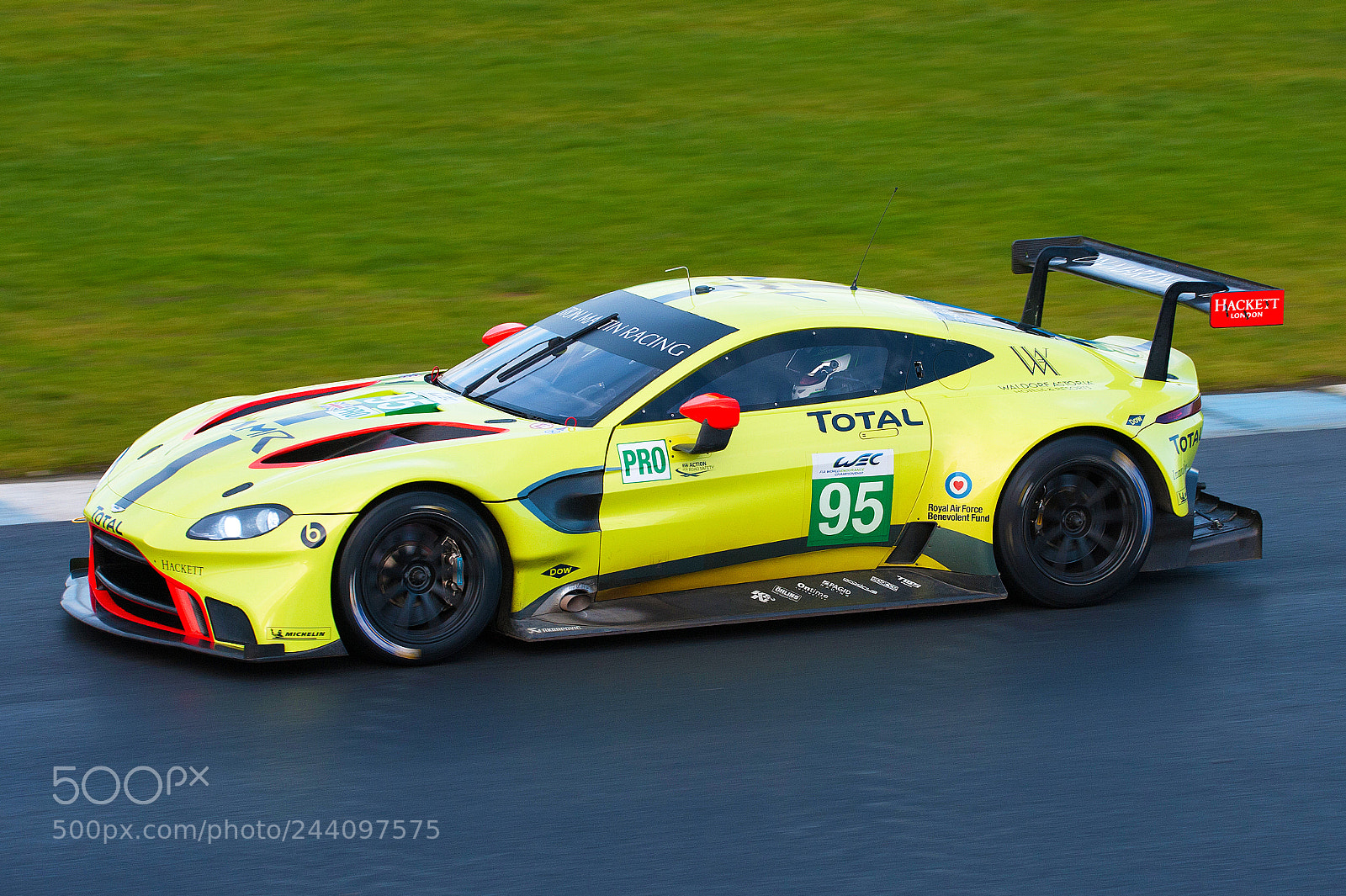 Nikon D3 sample photo. Aston martin vantage gte photography