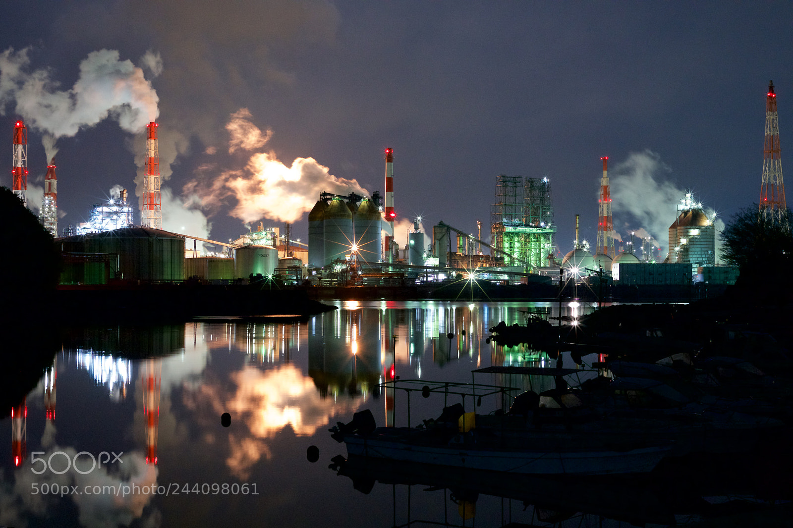 Sony a7 II sample photo. Industrial complex photography