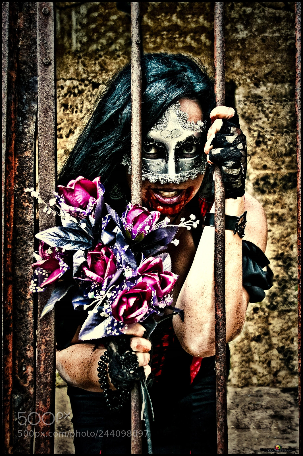 Canon EOS 40D sample photo. Gothic crazy photography
