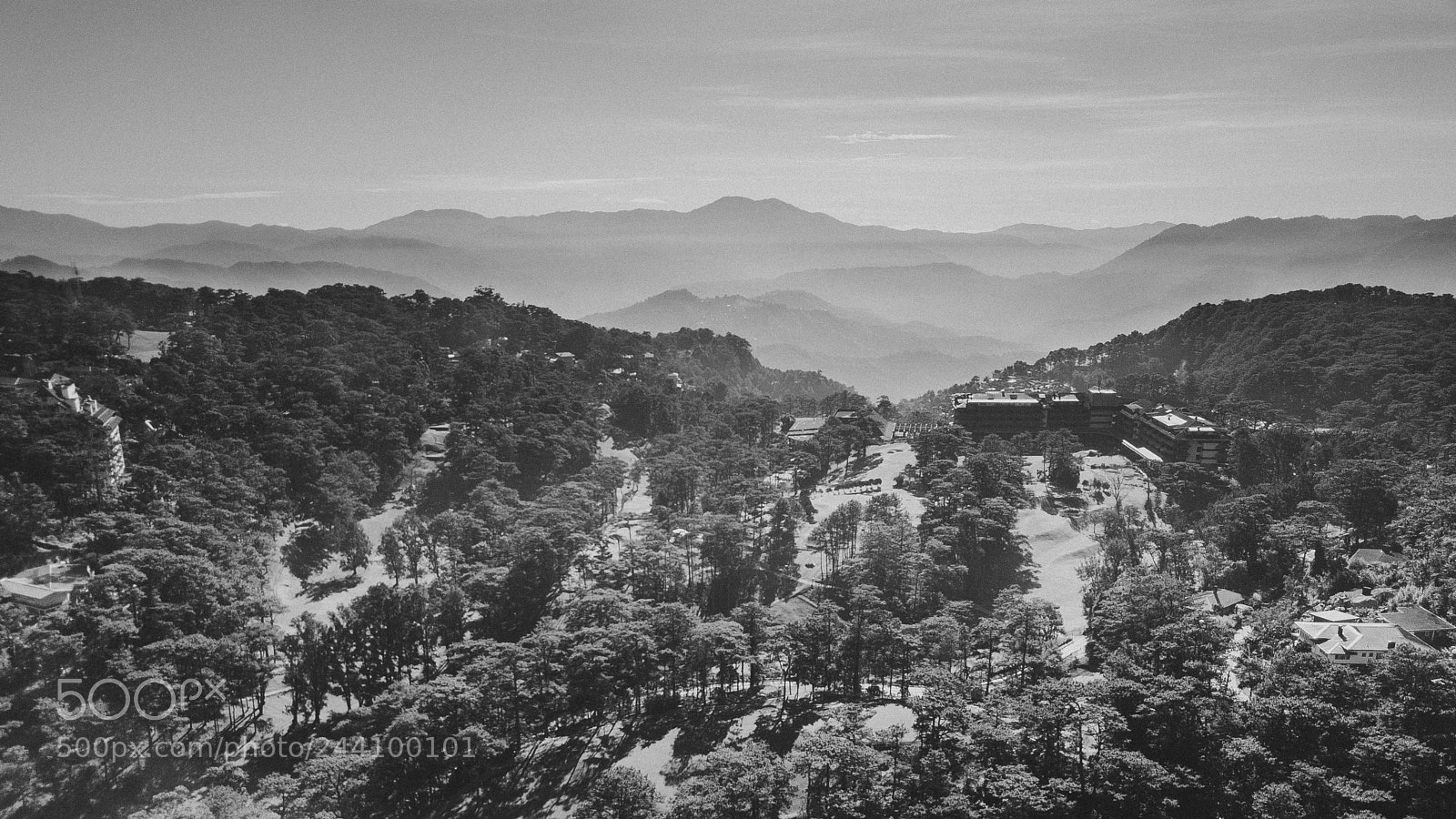 DJI FC220 sample photo. Mountains of baguio photography