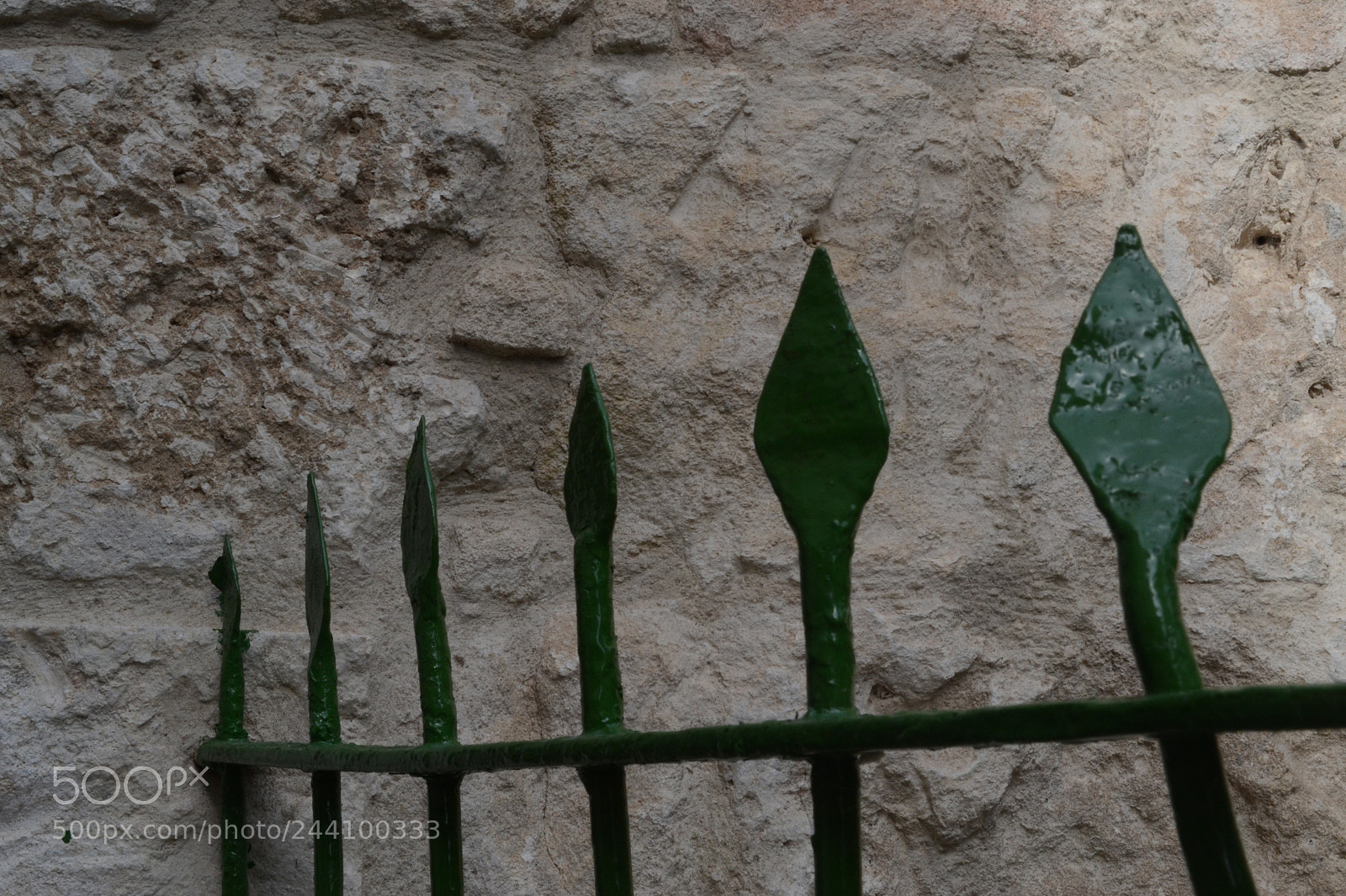 Nikon D3100 sample photo. Iron & stone photography