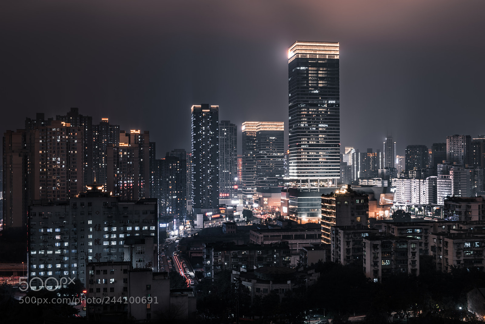 Nikon D810 sample photo. 城市的夜 photography