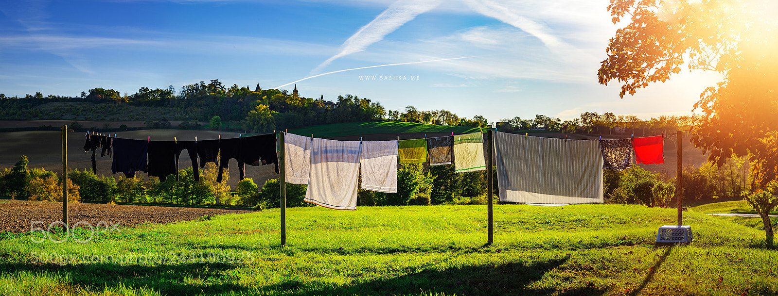 Sony Alpha a99 sample photo. Line of underwear drying photography