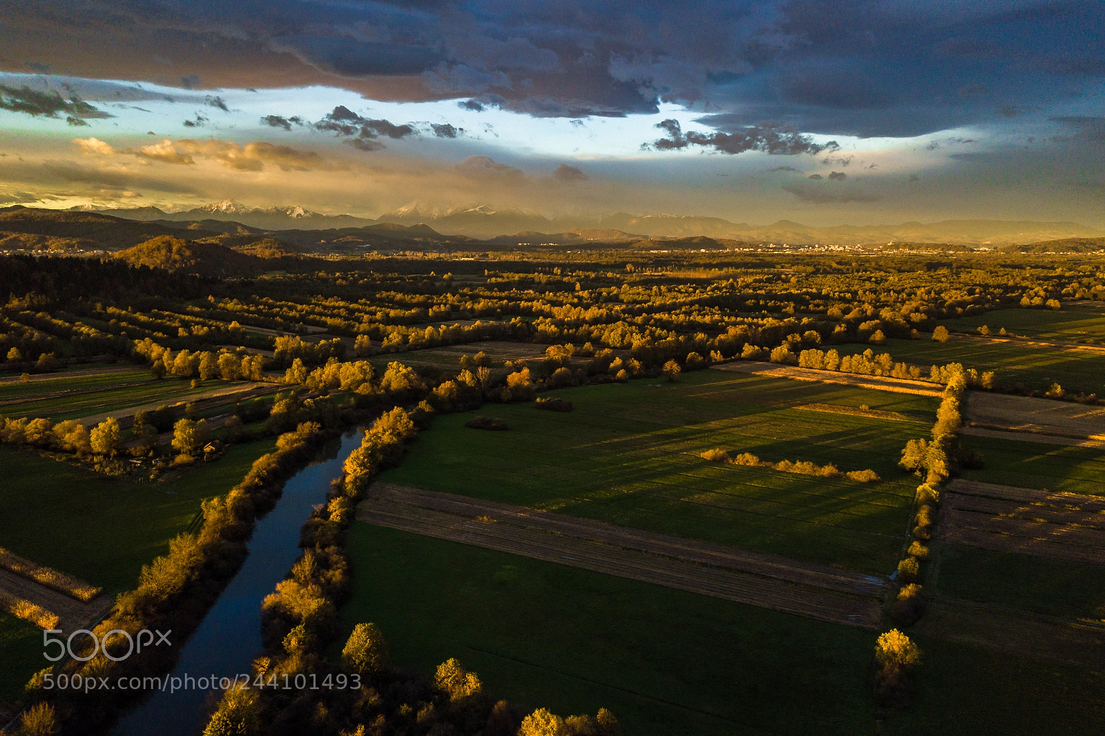 DJI FC220 sample photo. Ljubljana bog photography