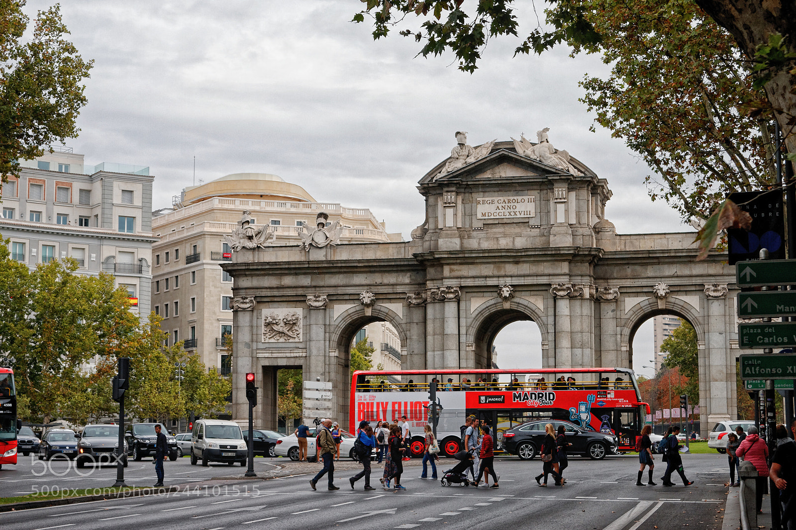 Canon EOS 40D sample photo. La puerta de alcalá photography
