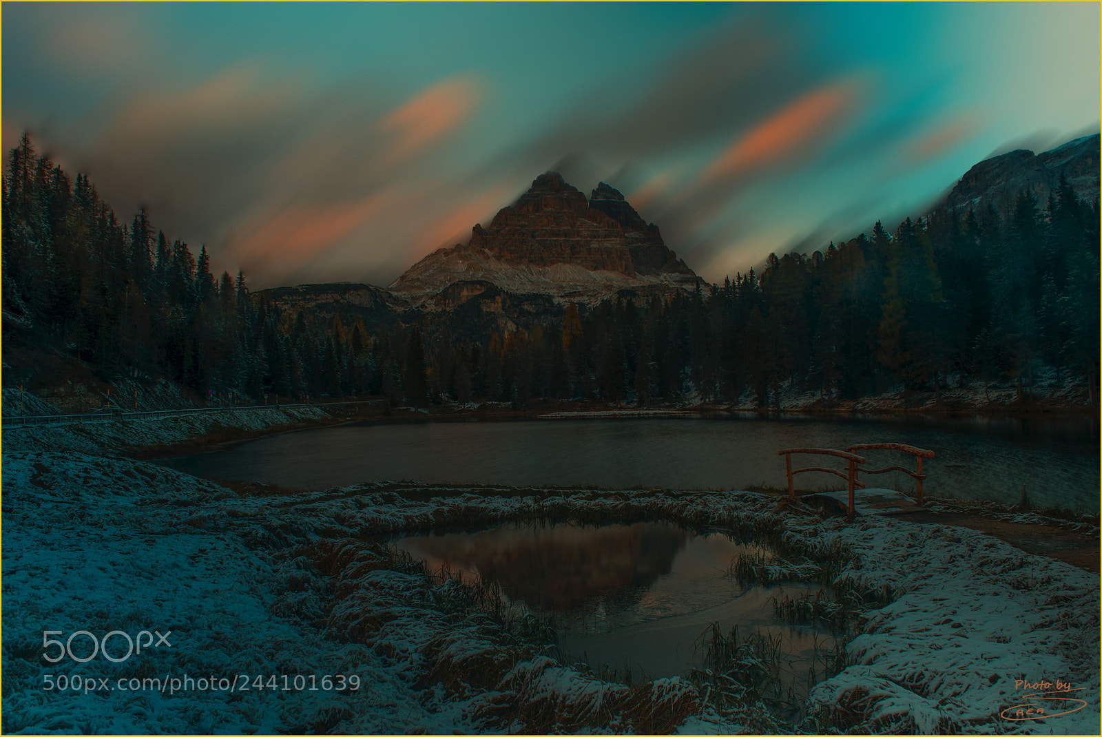Nikon D700 sample photo. Three peacks of lavaredo photography