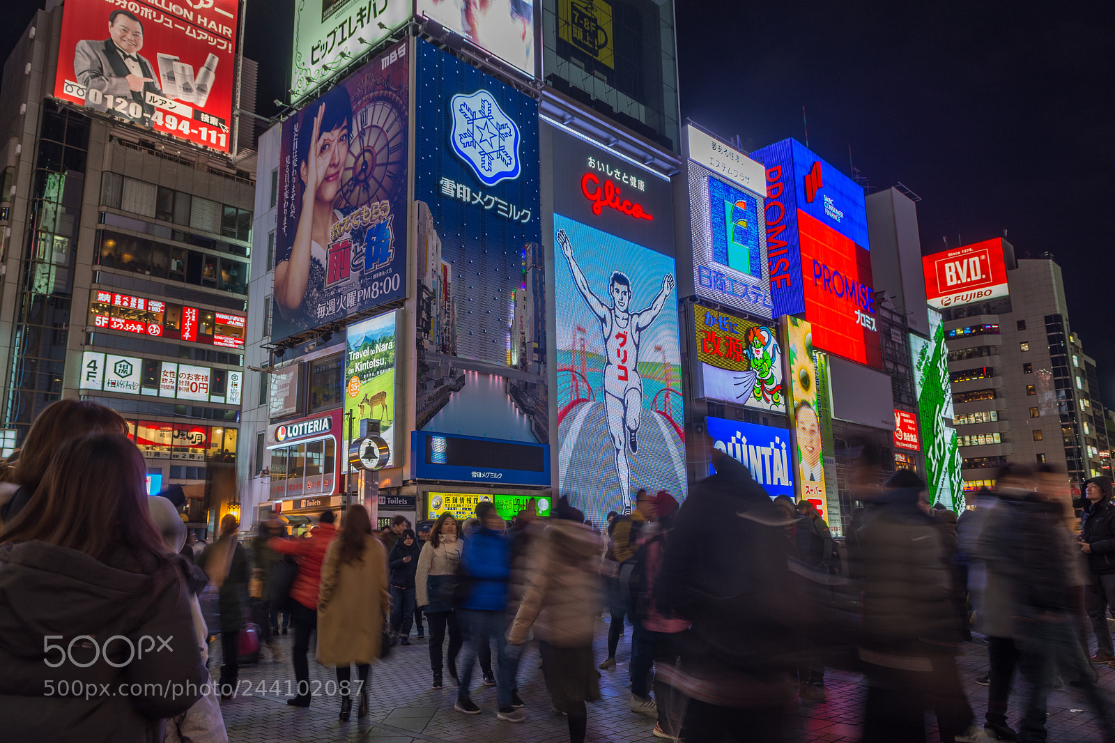Nikon D7200 sample photo. Dotonbori photography