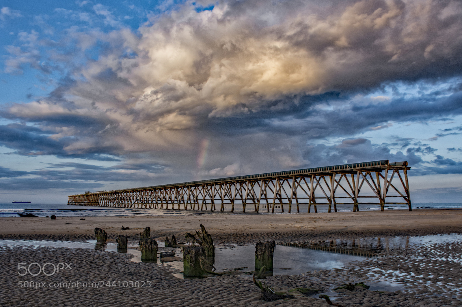 Nikon D7200 sample photo. Steetly pier photography