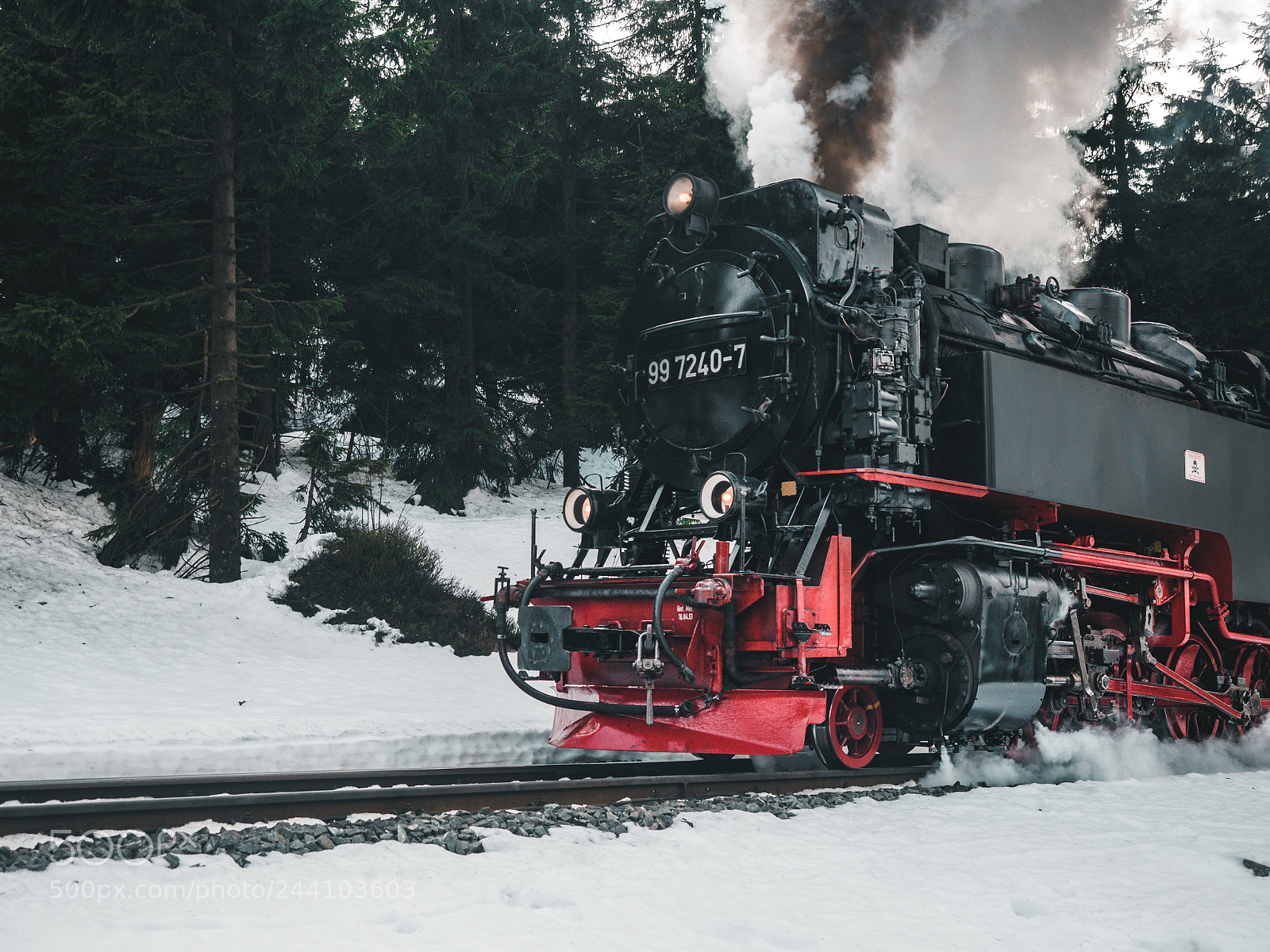 Olympus OM-D E-M5 II sample photo. Brocken-bahn / harz photography