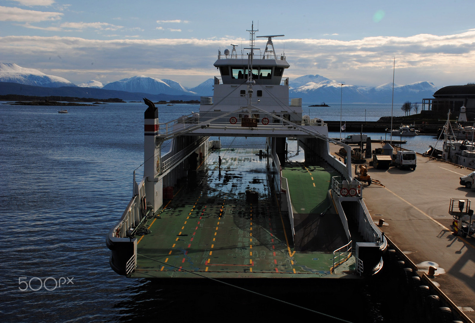 Nikon D3000 sample photo. Fjord ferry photography