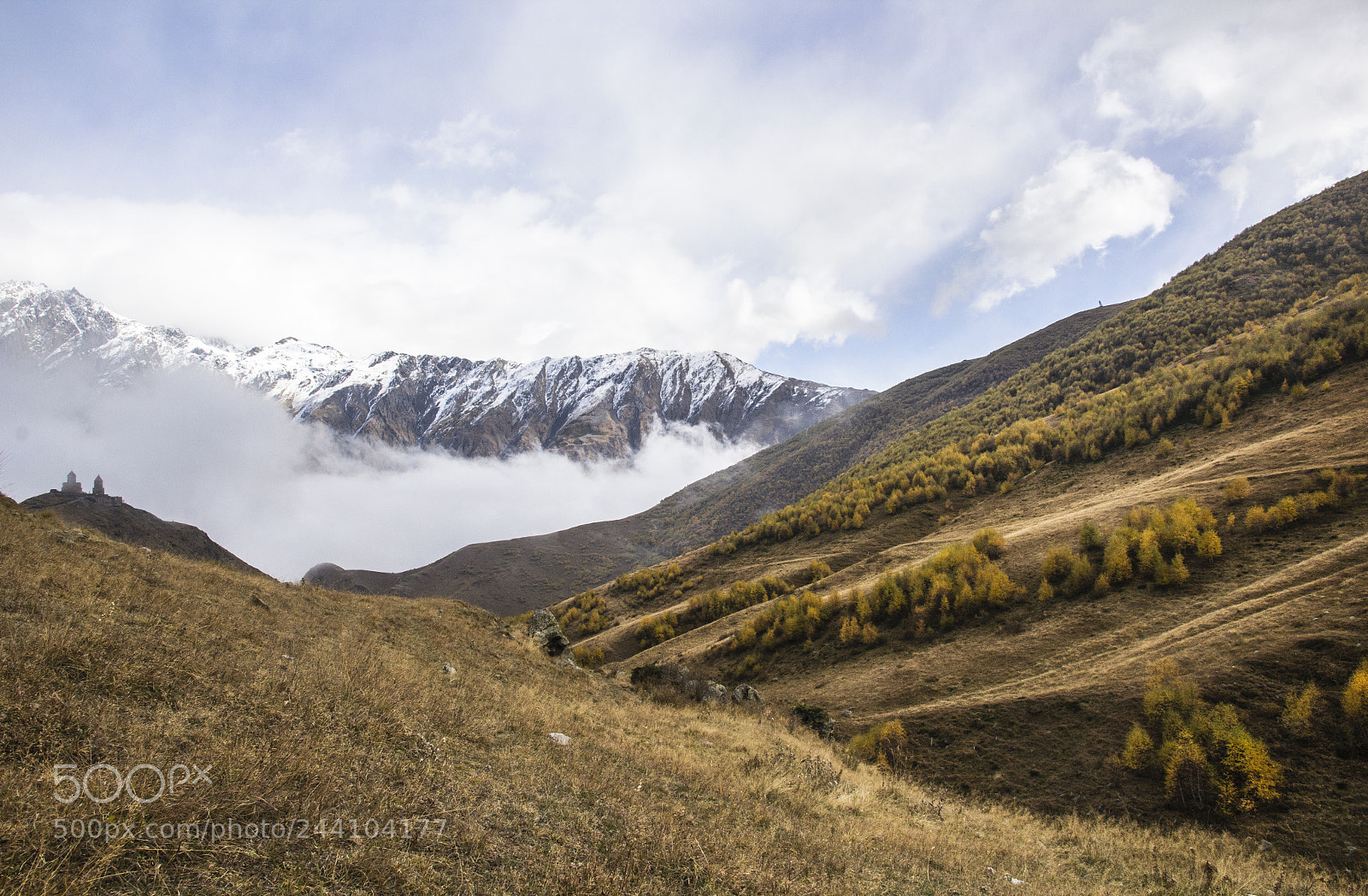 Canon EOS 60D sample photo. Gergeti mountains photography