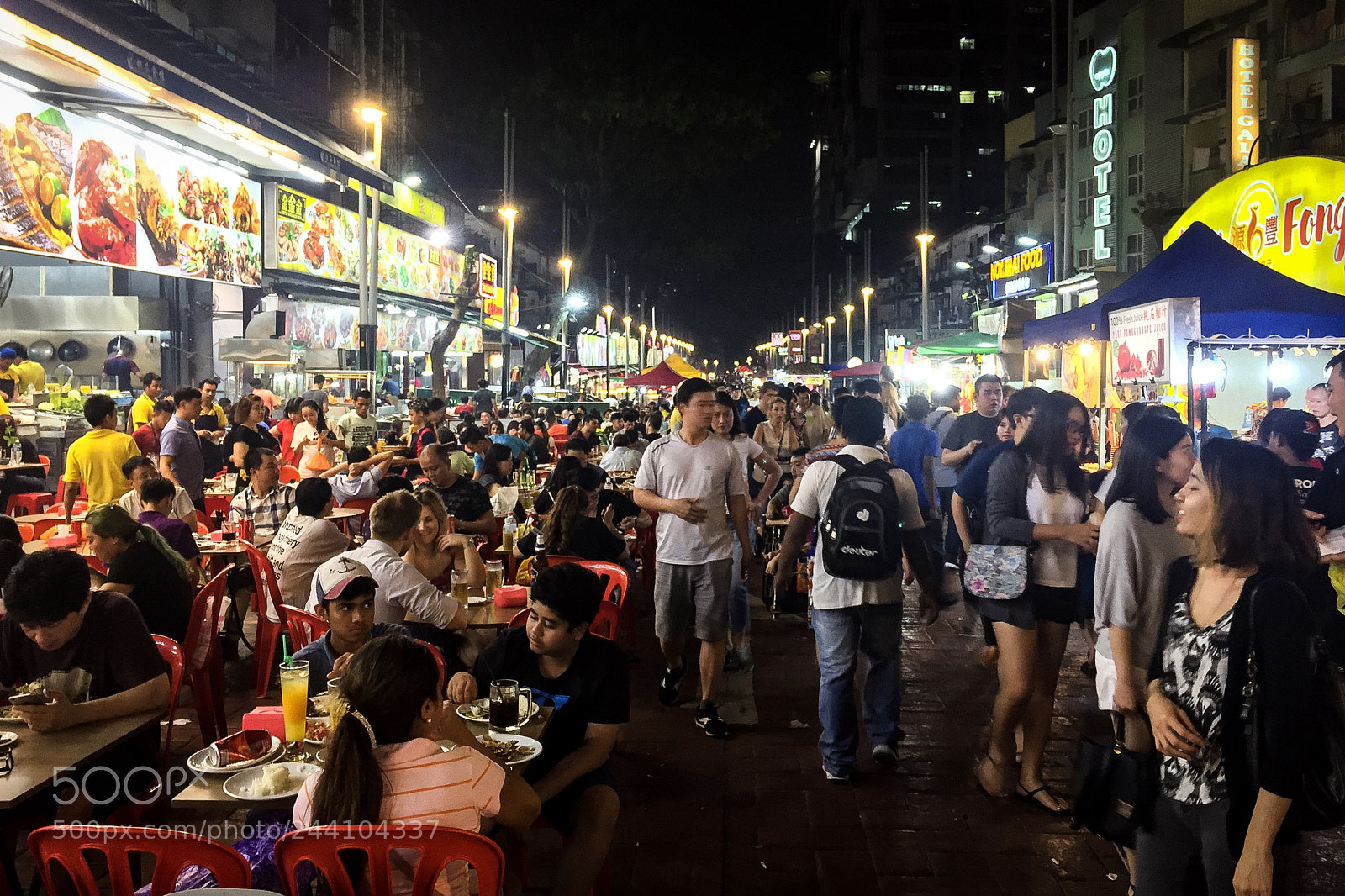 Apple iPhone 6 Plus sample photo. Jalan alor, kuala lumpur photography