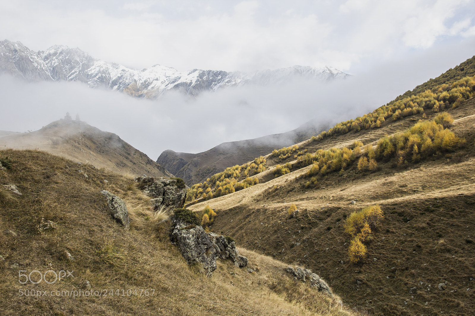 Canon EOS 60D sample photo. Autumn in georgian mountains photography