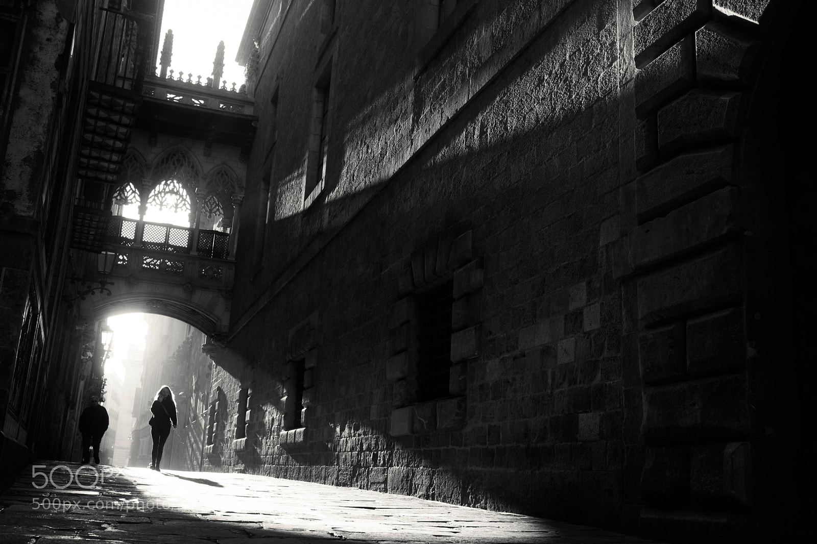 Fujifilm X100F sample photo. Gotic quartier photography