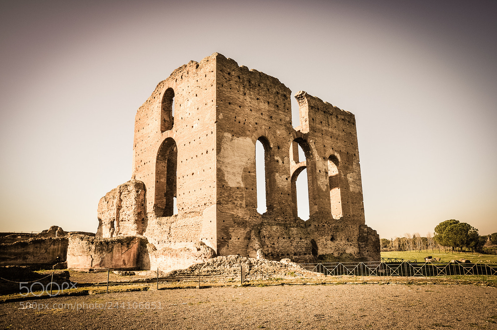 Nikon D90 sample photo. Villa dei quintili photography