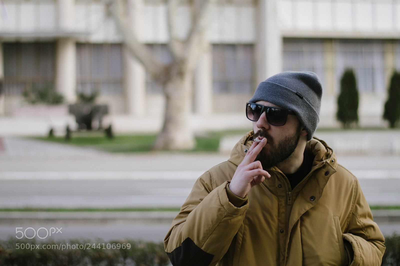 Nikon D3200 sample photo. Street smoke photography