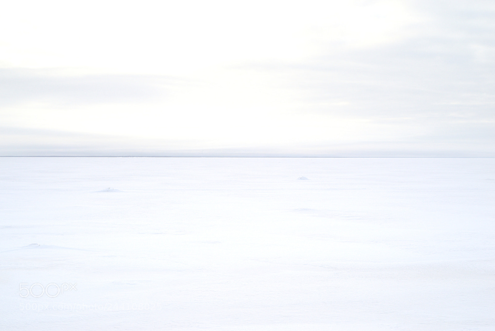 Pentax K-1 sample photo. Winter view to sea photography