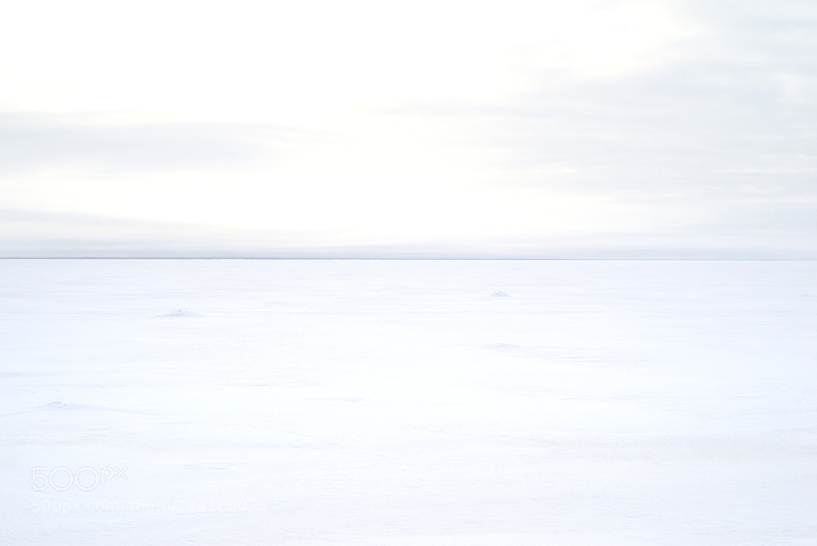 Pentax K-1 sample photo. Winter view to sea photography