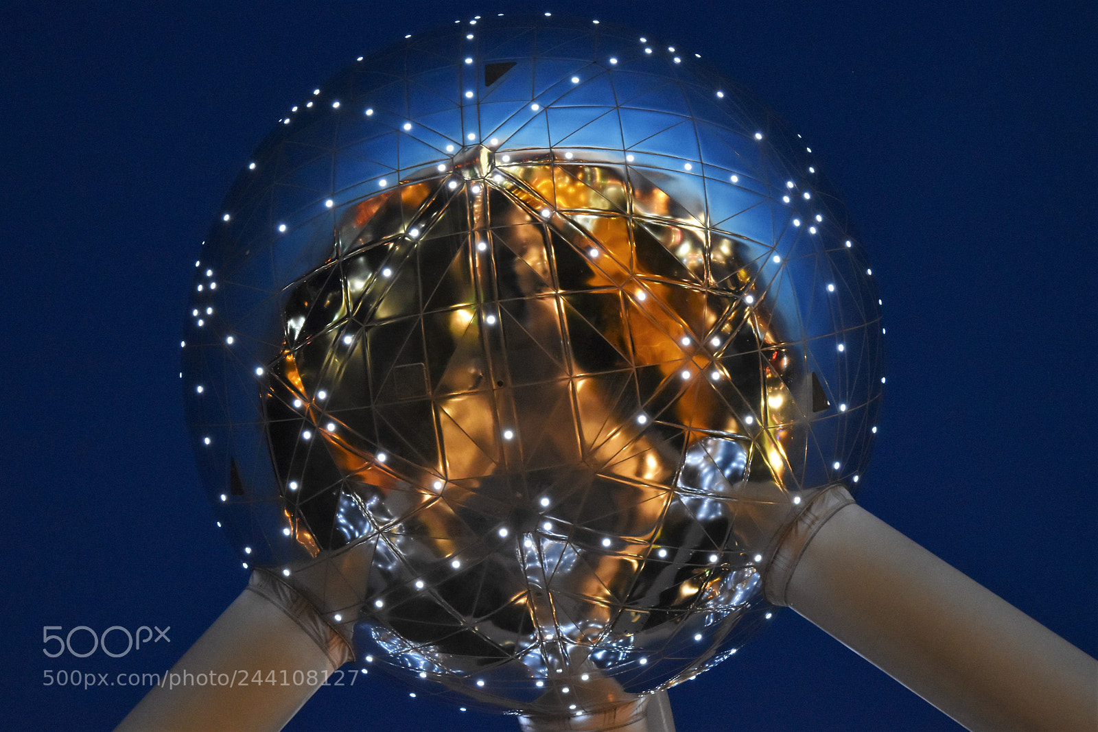 Nikon D5500 sample photo. Atomium belgiques photography