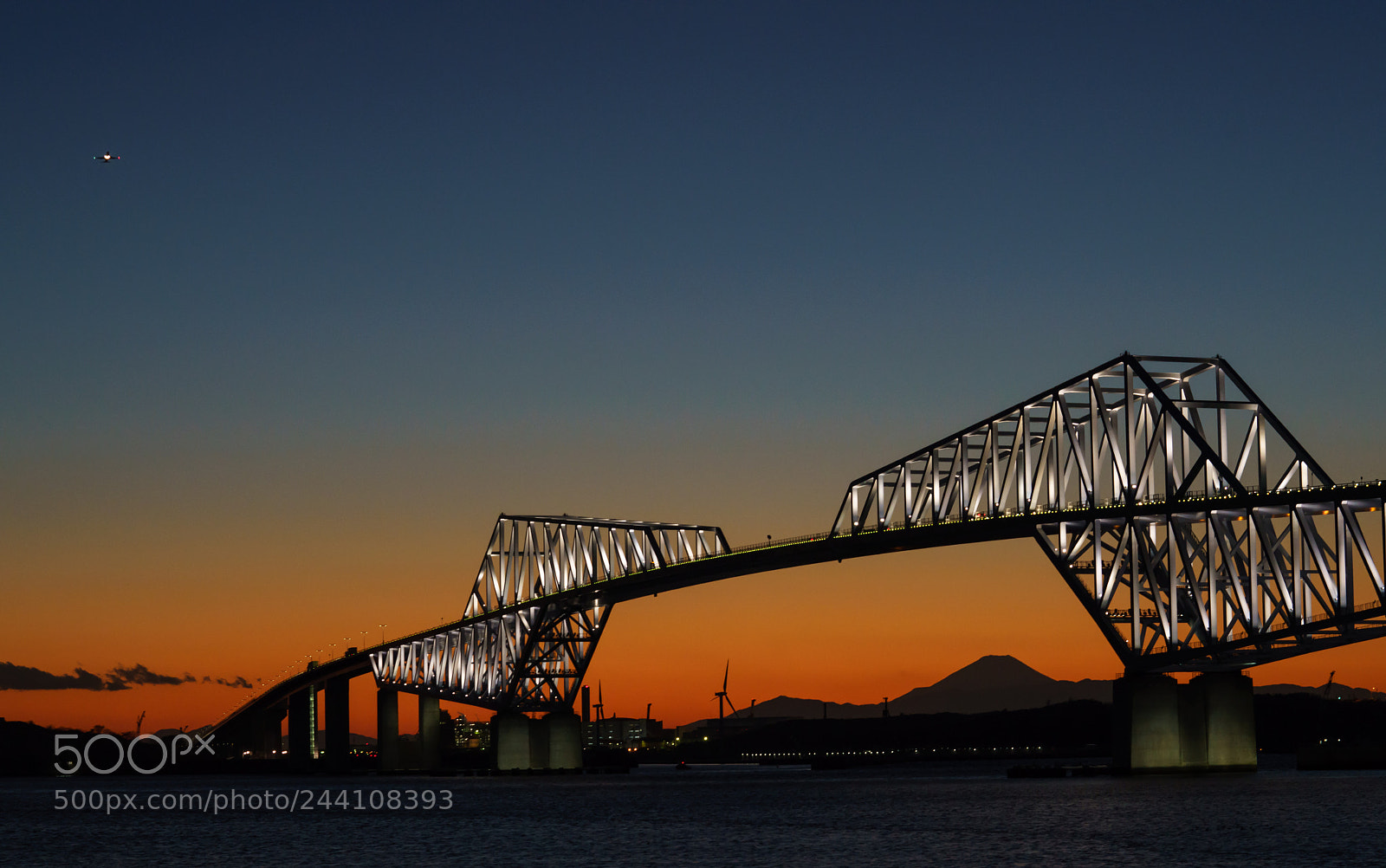 Sony a7R III sample photo. Tokyo gate bridge and photography