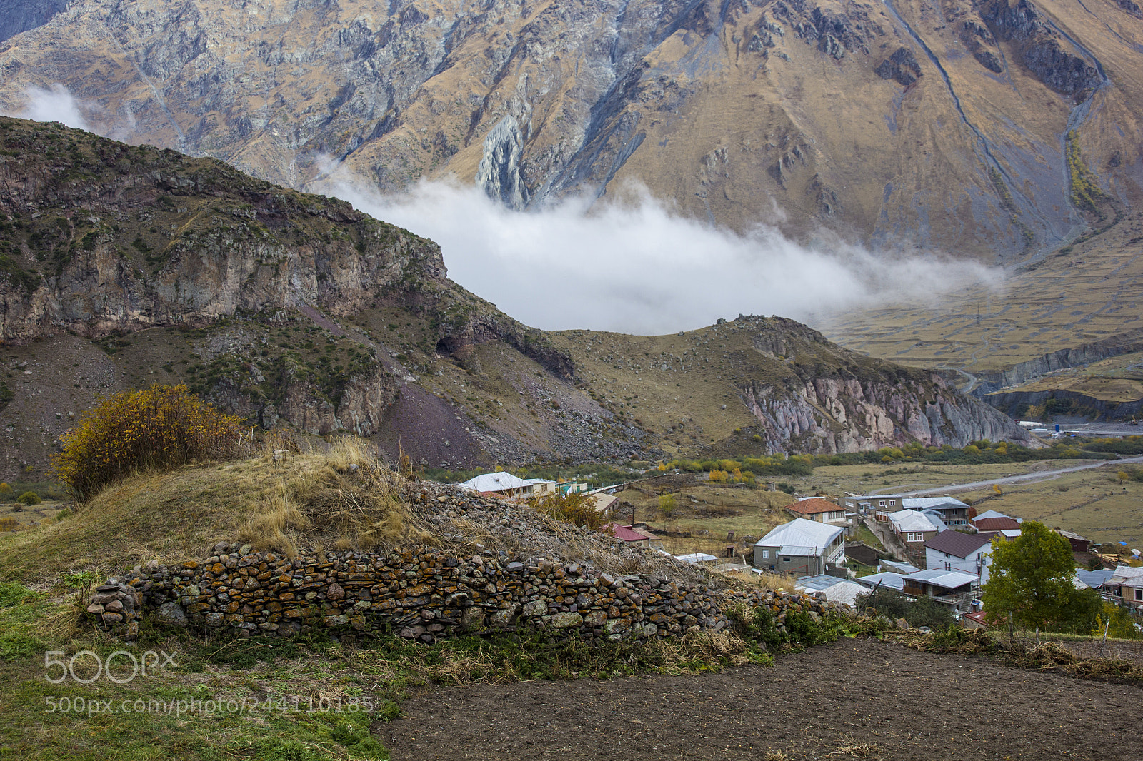 Canon EOS 60D sample photo. Kazbegi valley photography