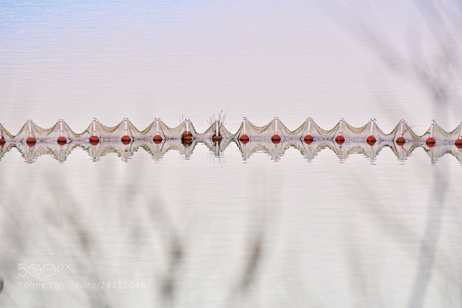 Sony a6500 sample photo. Fishnet reflections photography