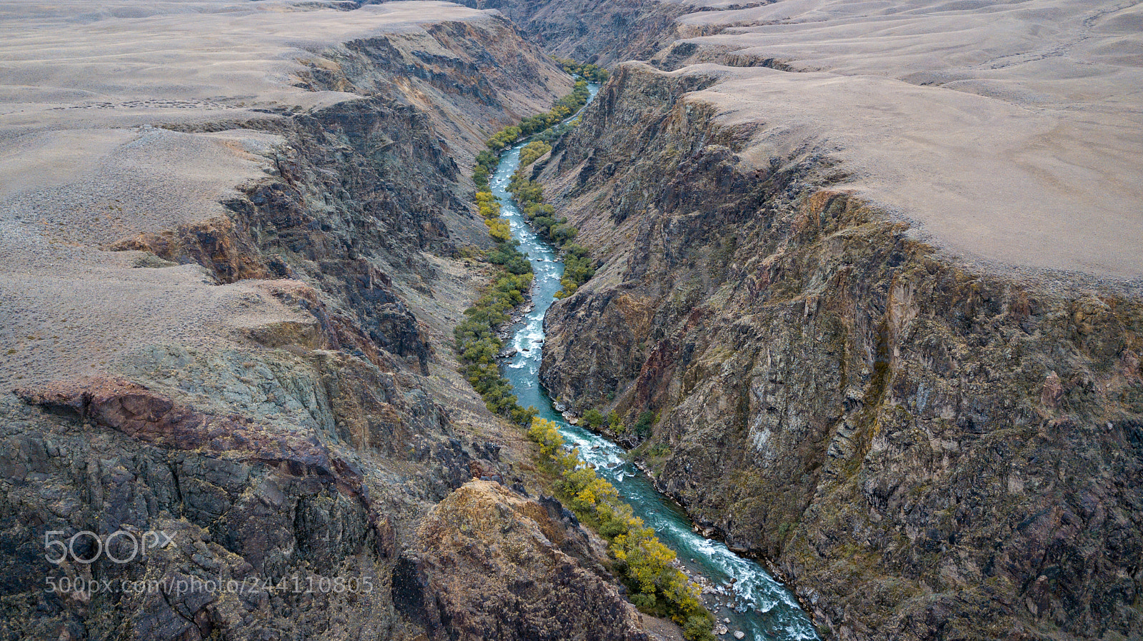 DJI FC220 sample photo. Charyn (sharyn) river photography