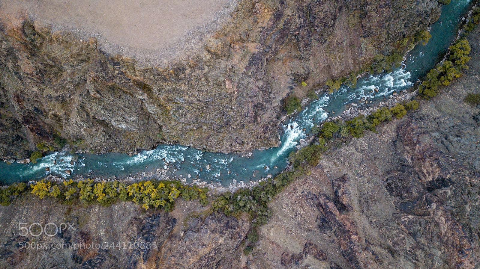 DJI FC220 sample photo. Charyn (sharyn) river photography