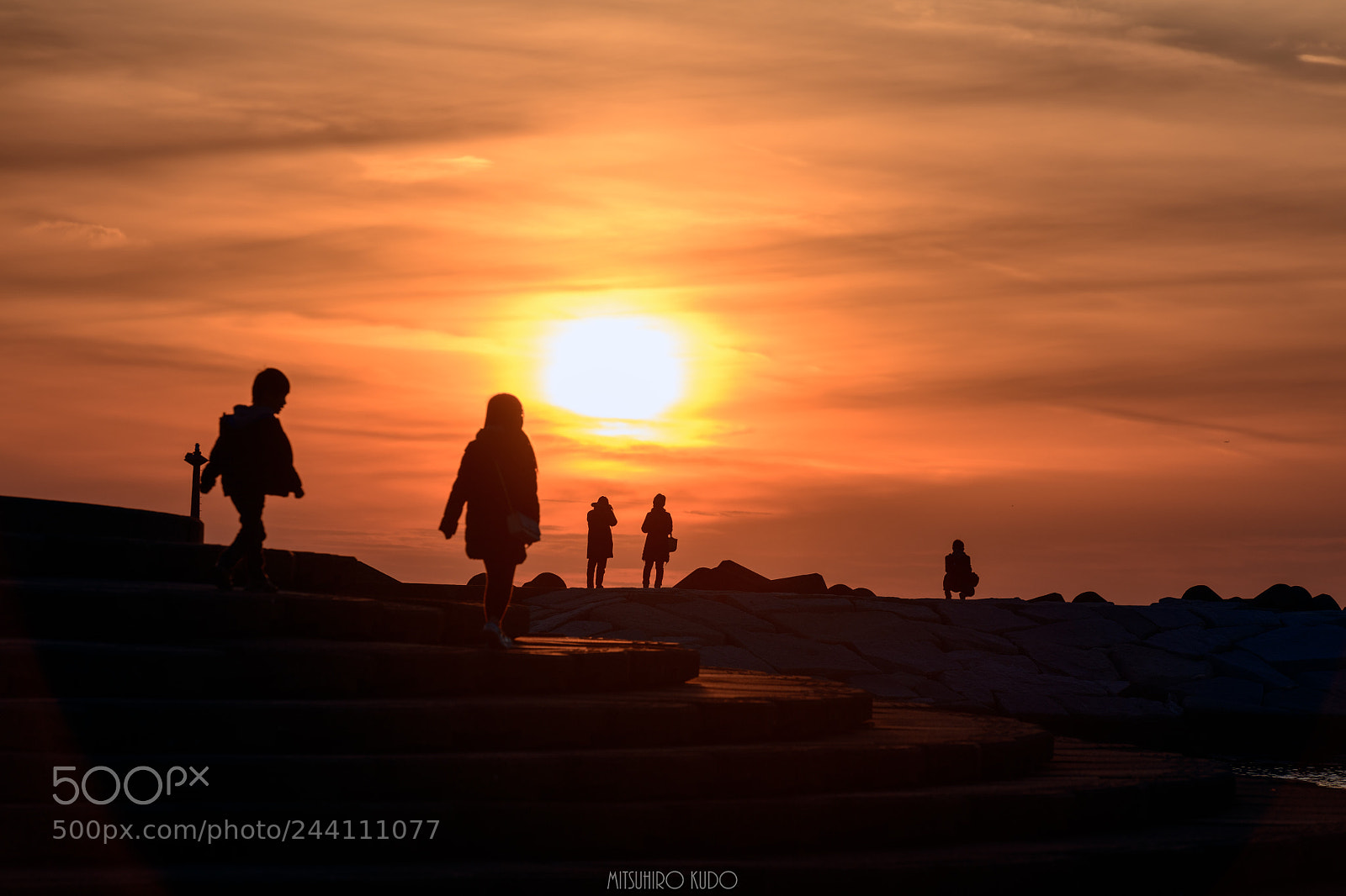 Nikon D850 sample photo. Setting sun photography