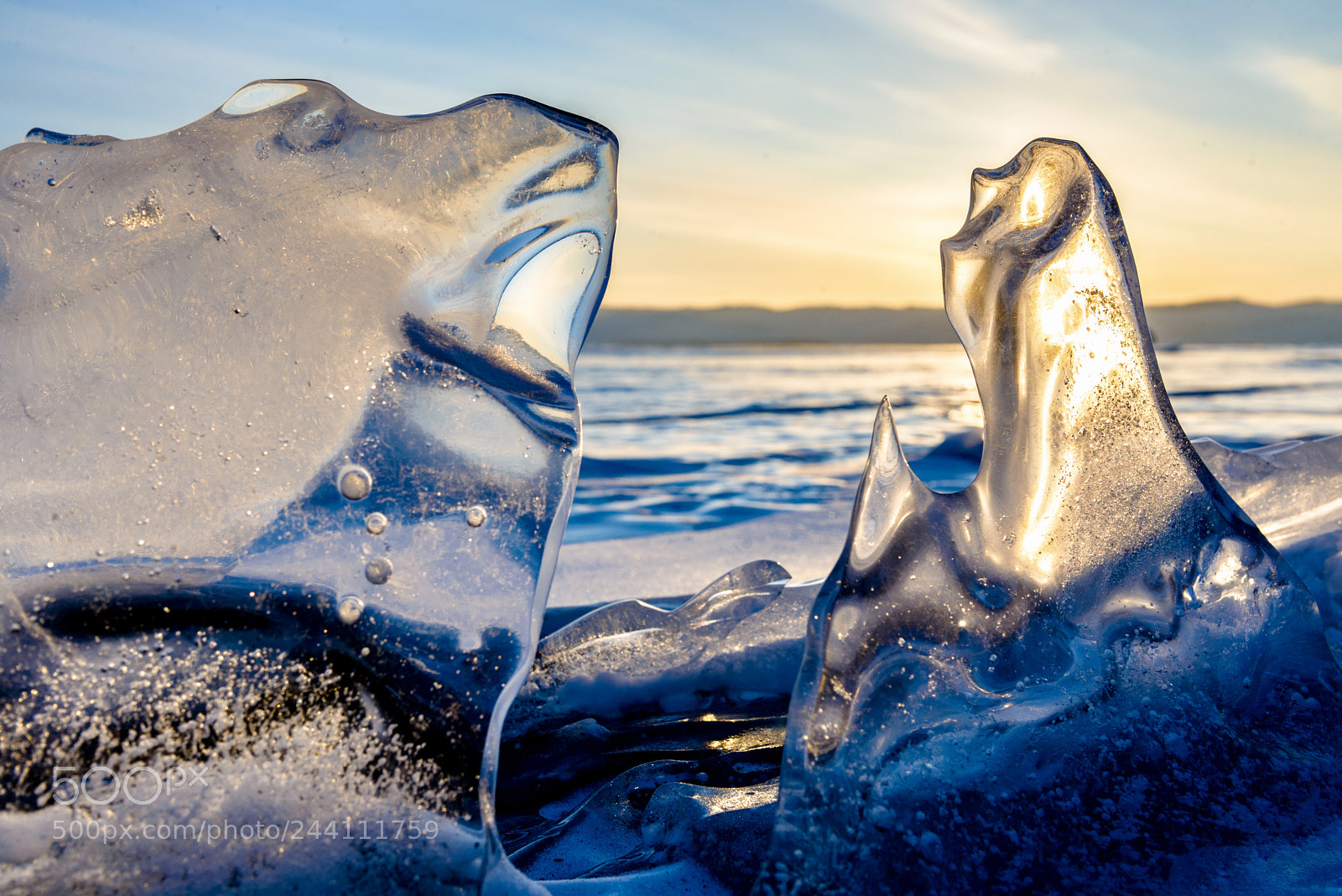 Nikon D610 sample photo. Baikal ice photography
