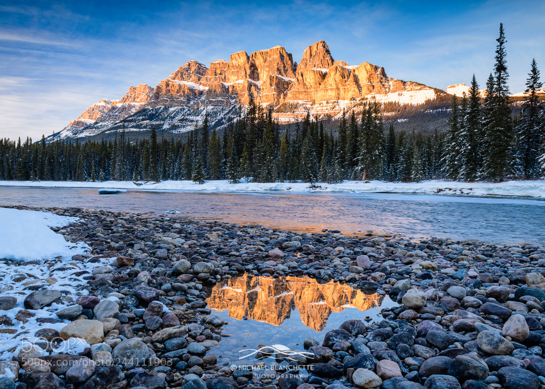 Nikon D850 sample photo. Castle peaks photography