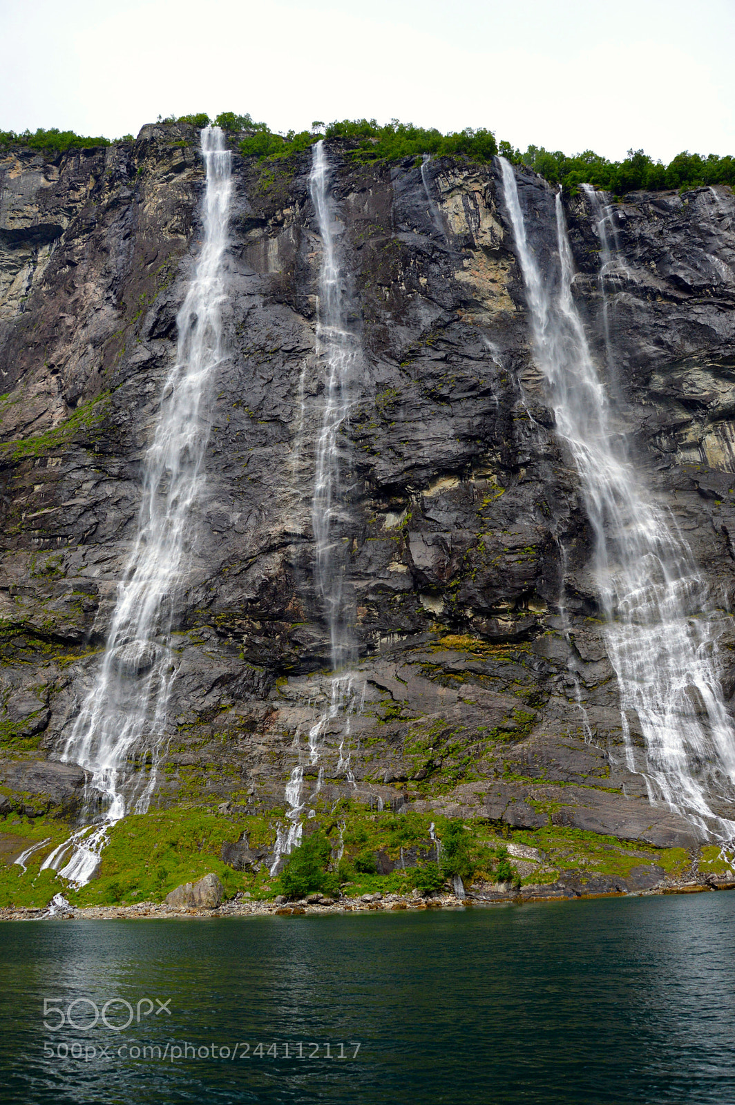 Nikon D3200 sample photo. Three waterfalls photography