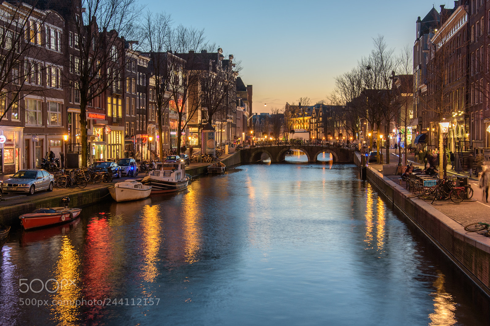 Nikon D7200 sample photo. Amsterdam canal photography