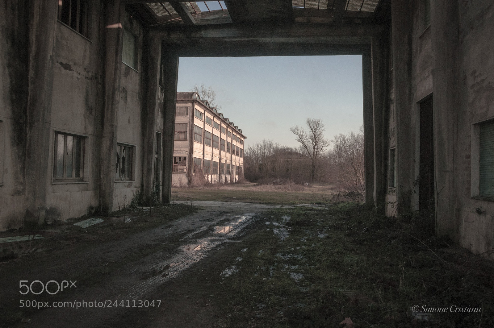 Nikon D90 sample photo. Abandoned place photography