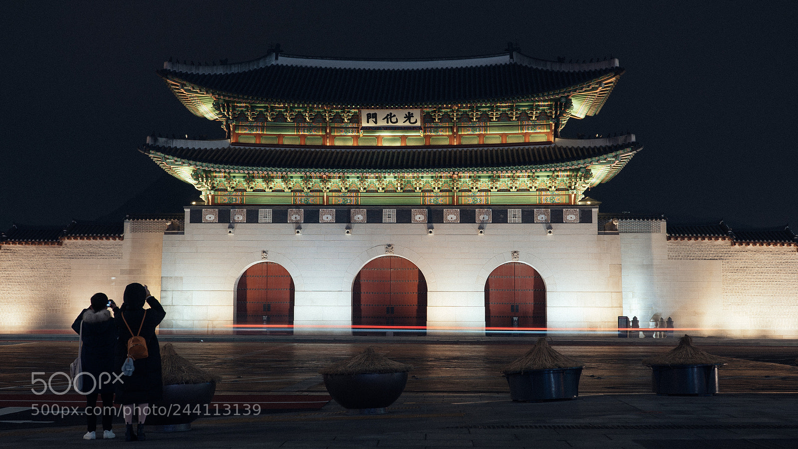 Sony a7S sample photo. Gwanghwamun photography
