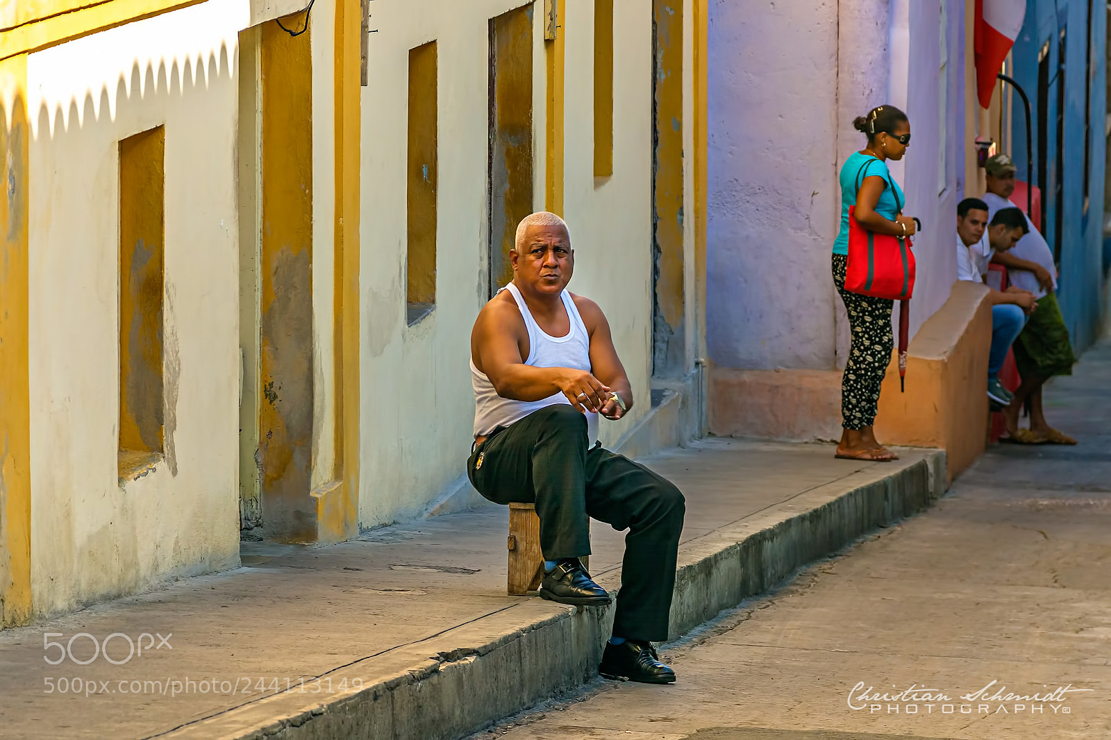 Nikon D7100 sample photo. The streets of santiago photography