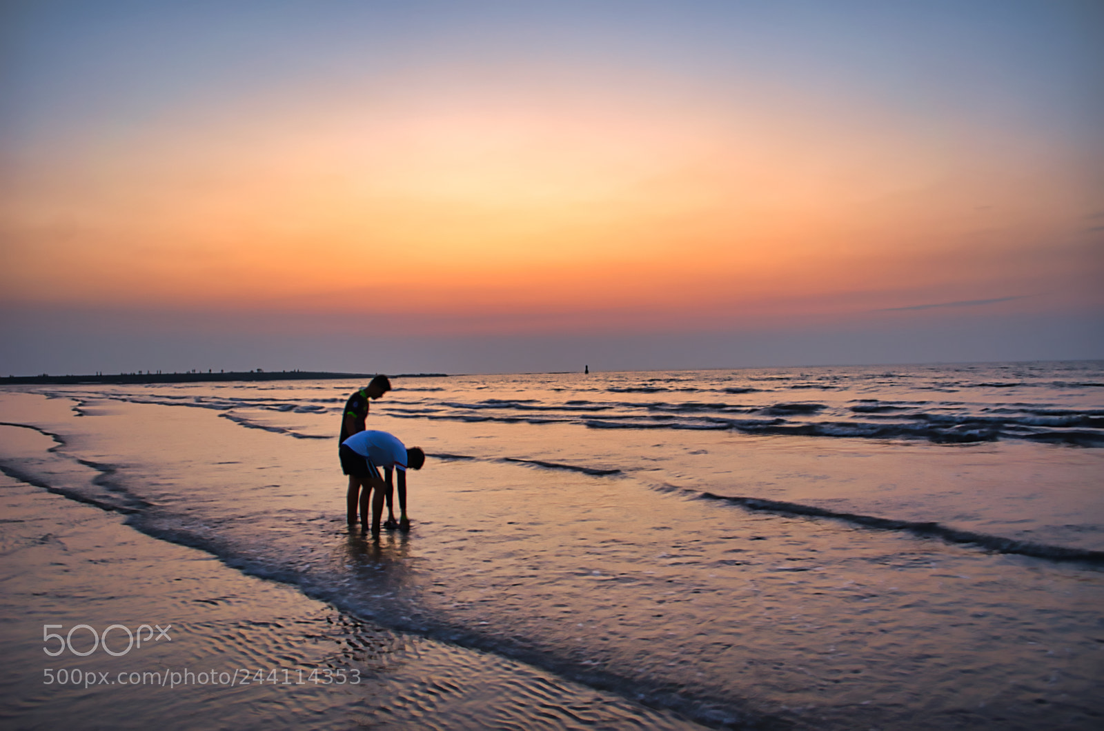 Nikon D5100 sample photo. Sunset silhouette photography