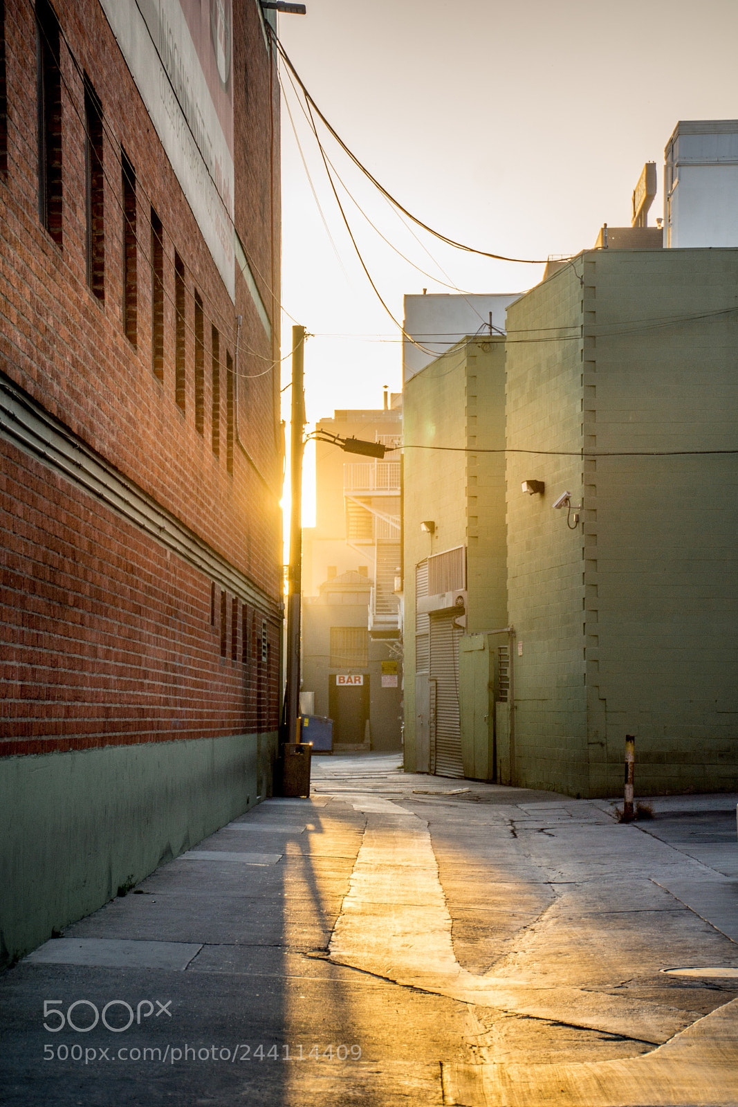 Sony SLT-A77 sample photo. Hollywood back ally photography