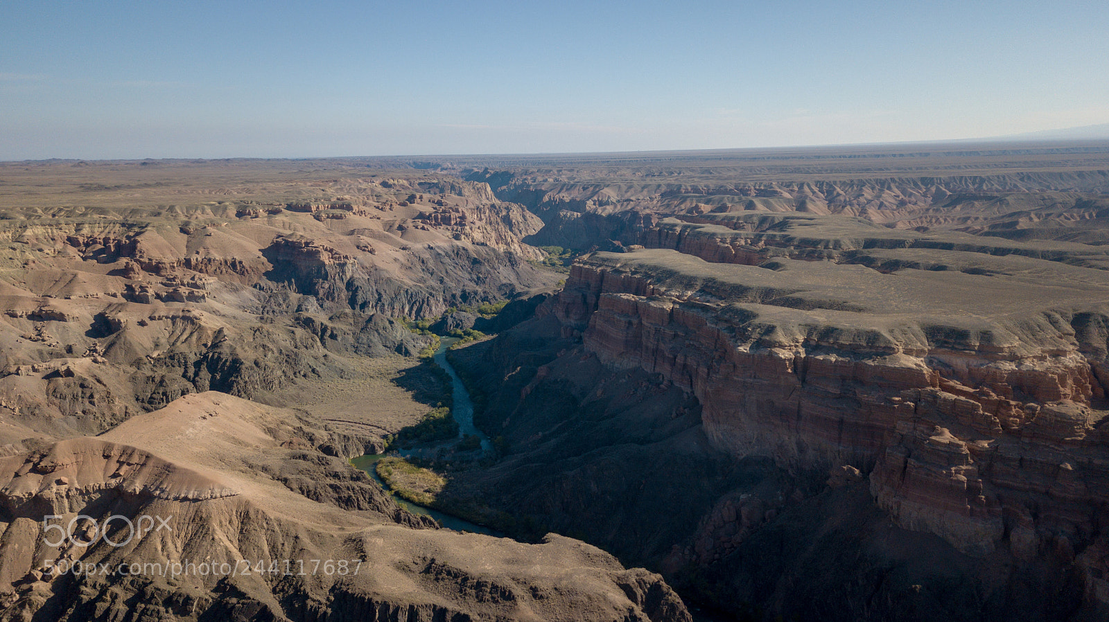 DJI FC220 sample photo. Charyn (sharyn) canyon photography
